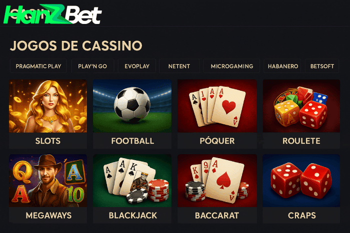 Jogos de cassino HanzBet