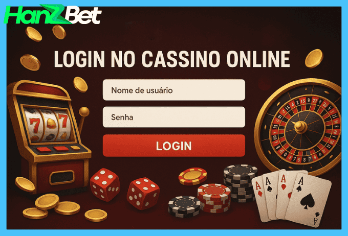 Acessar conta no Cassino HanzBet Brasil